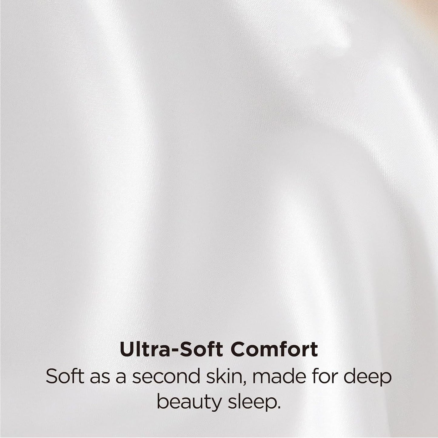 Silk Pillowcase for Hair and Skin Mulberry Silk Pillowcase Soft Breathable Smooth Both Sided Natural Silk Pillowcase with Envelope pocket Beauty Sleep Silk Pillow Case for Gift (2 Pack, Standard, White)