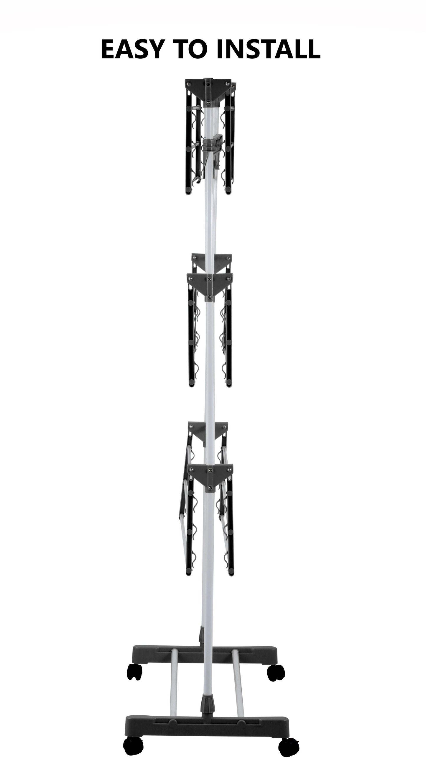 folding-3-tier-clothes-laundry-drying-rack-with-stainless-steel-tubes-for-indoor-outdoor-home www.mallsonline.com.au