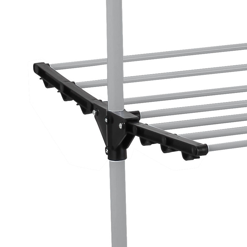 folding-3-tier-clothes-laundry-drying-rack-with-stainless-steel-tubes-for-indoor-outdoor-home www.mallsonline.com.au