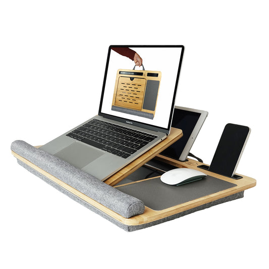 carla-home-bamboo-laptop-lap-desk-with-cushion-and-angle-adjustable-for-office-and-home www.mallsonline.com.au