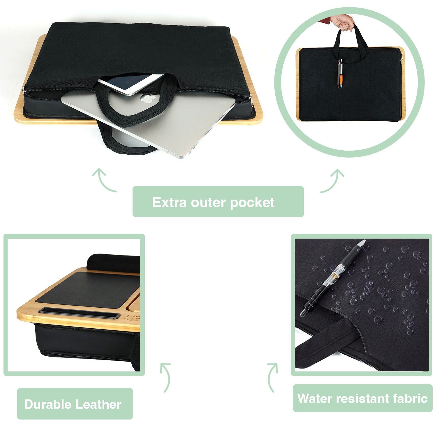 carla-home-bamboo-laptop-lap-desk-with-cushion-angle-adjustable-and-sleeve-case-bag-for-office-and-home www.mallsonline.com.au
