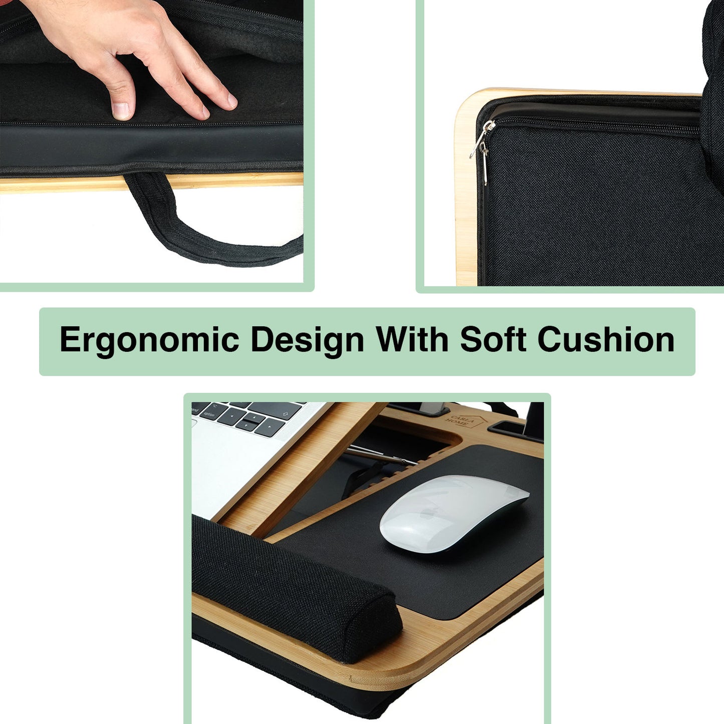 carla-home-bamboo-laptop-lap-desk-with-cushion-angle-adjustable-and-sleeve-case-bag-for-office-and-home www.mallsonline.com.au