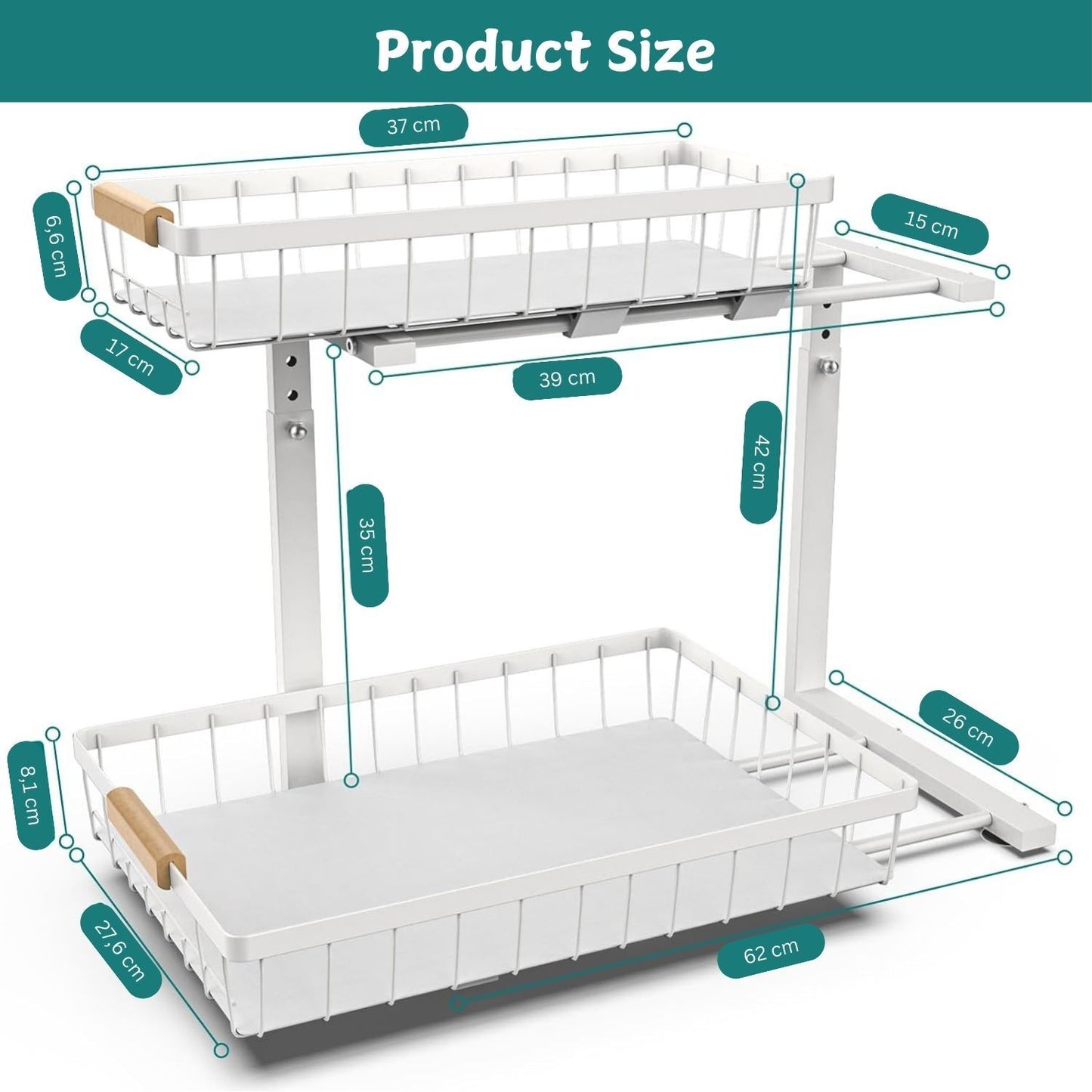 2-tier-kitchen-under-sink-organiser-storage-with-height-adjustable-unique-slide-rail-suction-cups-for-storage-1 at www.mallsonline.com.au