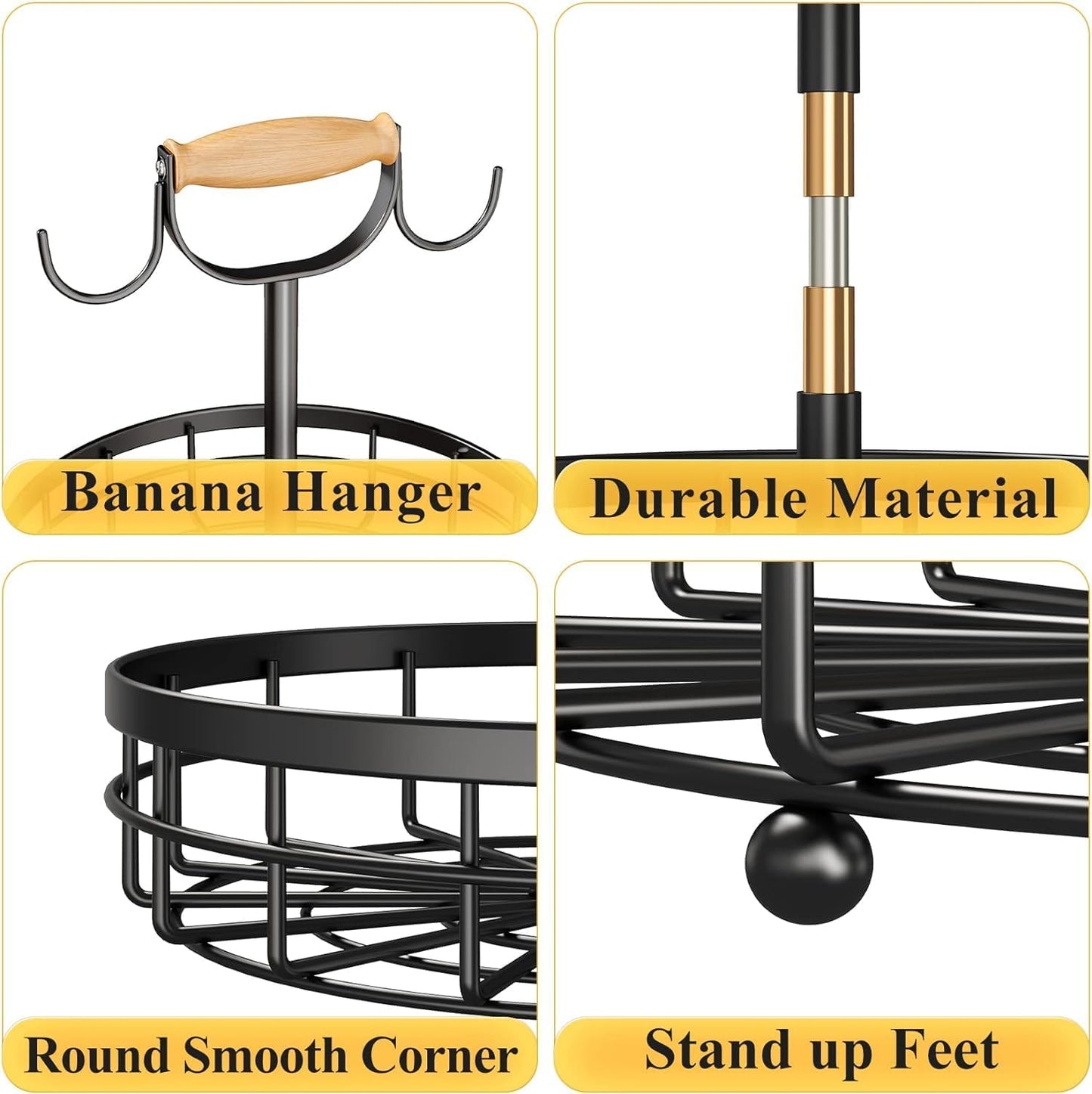 2-tier-fruit-basket-bowl-storage-with-wood-lift-handle-and-dual-banana-tree-hanger-for-kitchen-countertop at www.mallsonline.com.au