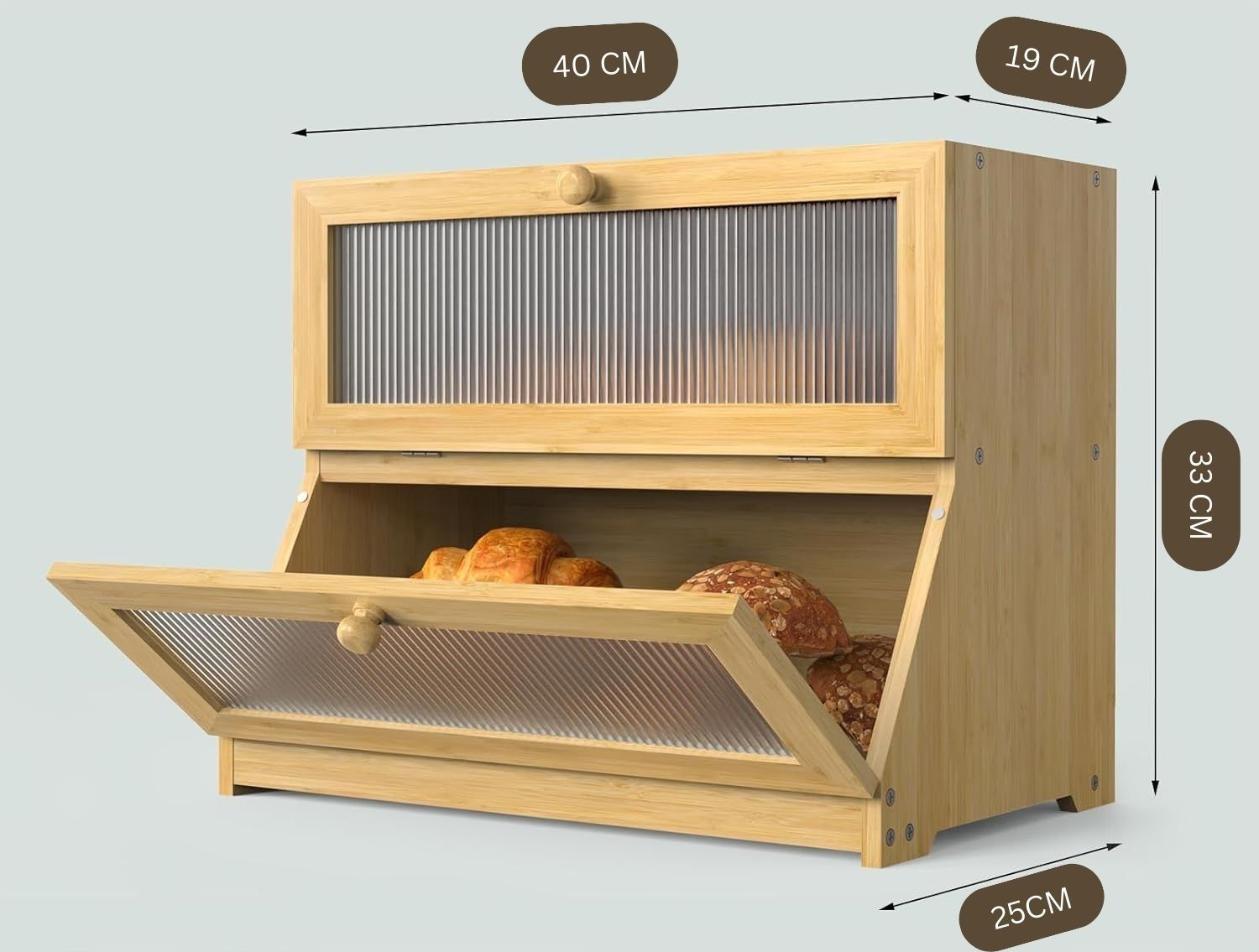 double-layer-bamboo-bread-box-for-kitchen-counter-with-large-capacity-and-clear-window at www.mallsonline.com.au