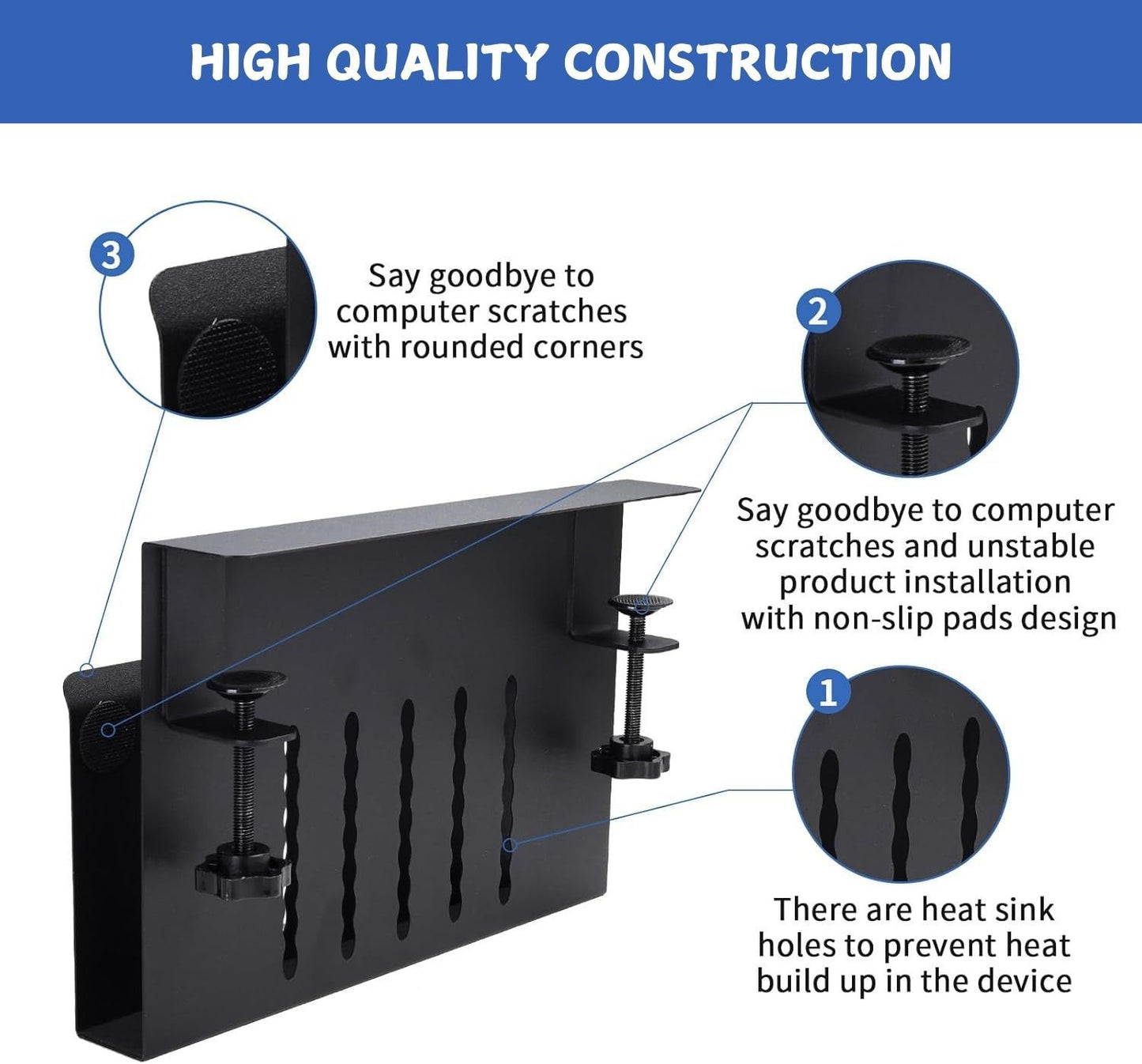 under-desk-side-laptop-holder-storage-with-no-drill-cable-management-tray-and-pen-storage-for-office-and-home at www.mallsonline.com.au