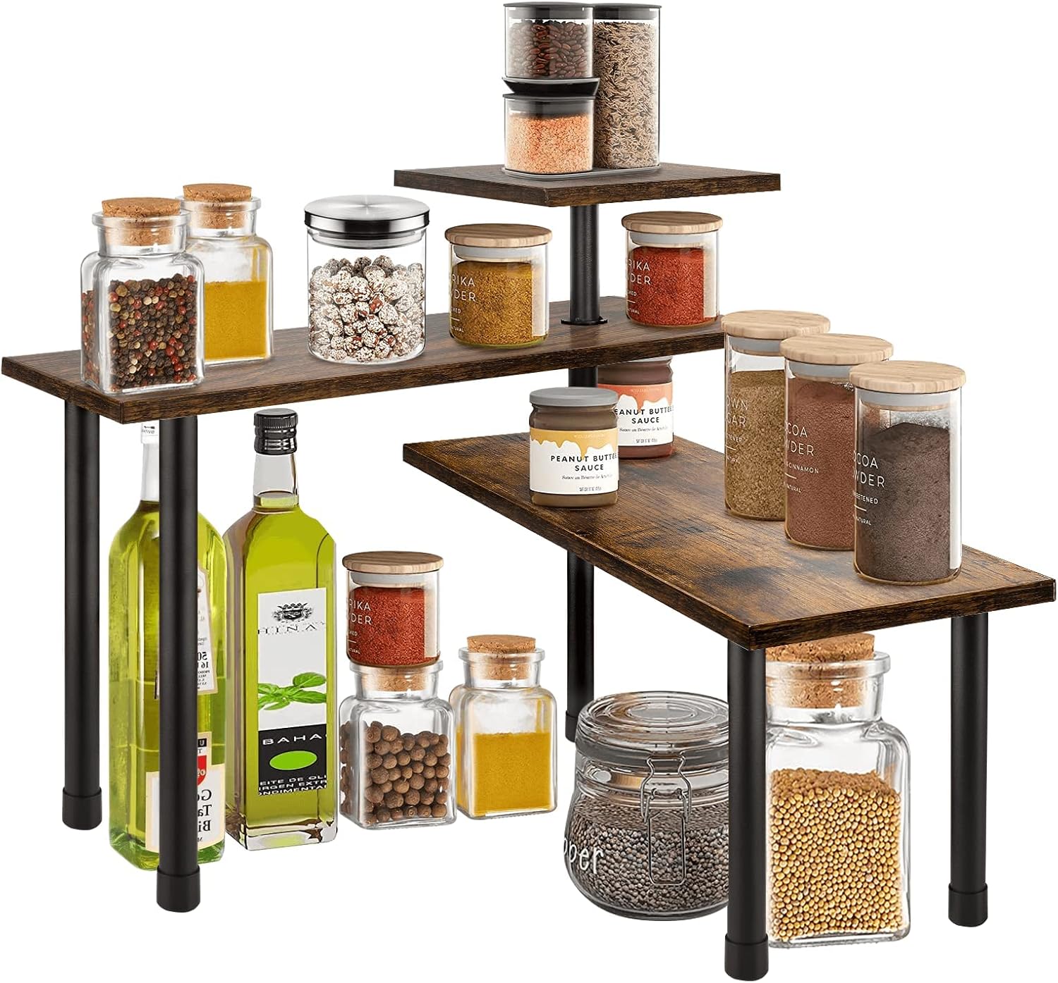 3-tier-wooden-corner-shelf-kitchen-spice-rack-organiser-home-storage-organisation www.mallsonline.com.au