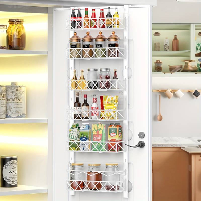 6-tier-adjustable-baskets-over-door-pantry-organiser-for-home-kitchen-1 at www.mallsonline.com.au