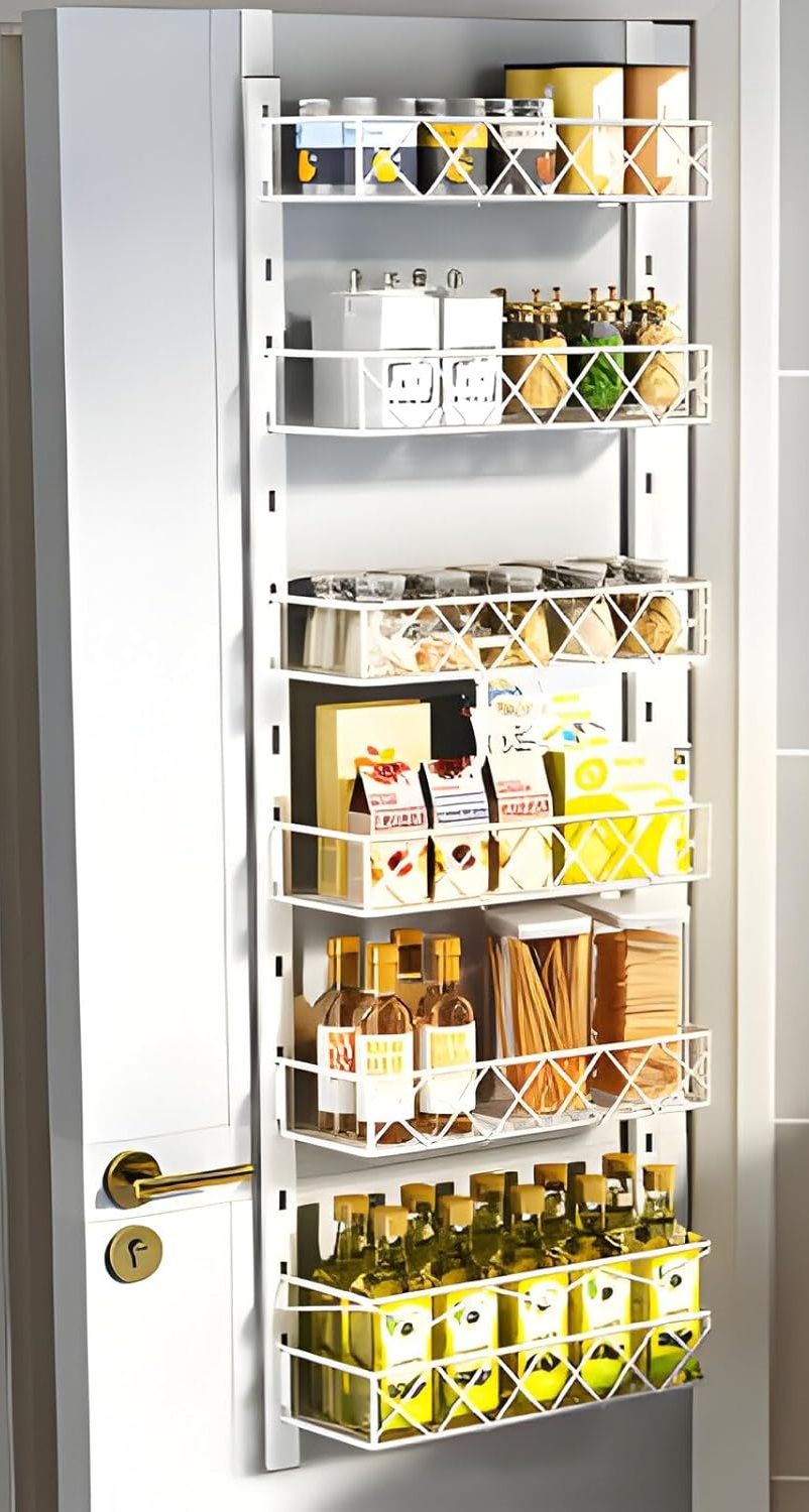 6-tier-adjustable-baskets-over-door-pantry-organiser-for-home-kitchen-1 at www.mallsonline.com.au