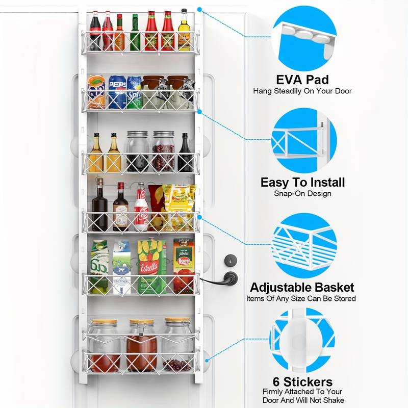 6-tier-adjustable-baskets-over-door-pantry-organiser-for-home-kitchen-1 at www.mallsonline.com.au