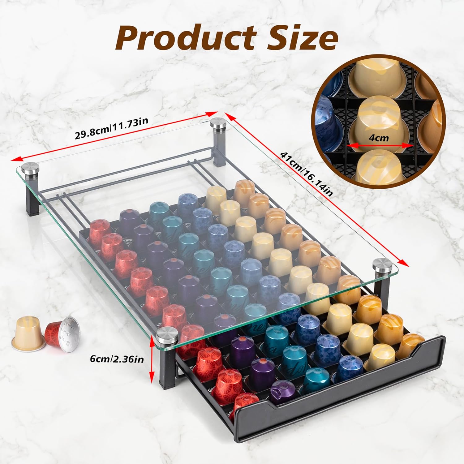 carla-home-60-coffee-pod-holder-drawer-with-tempered-glass-capsule-organizer-for-nespresso-pods-and-sliding-drawer-for-kitchen-countertop