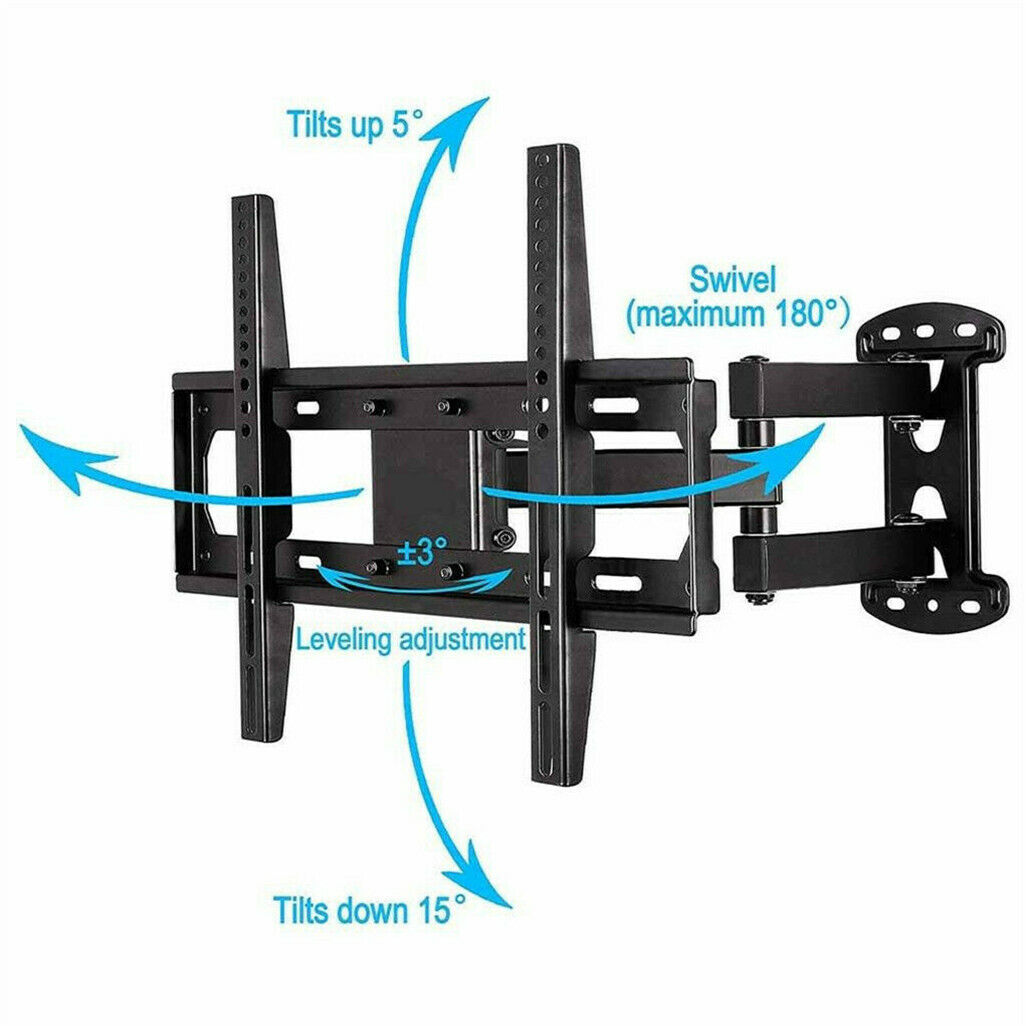full-motion-tv-wall-mount-bracket-27-55-for-samsung-tcl-hisense