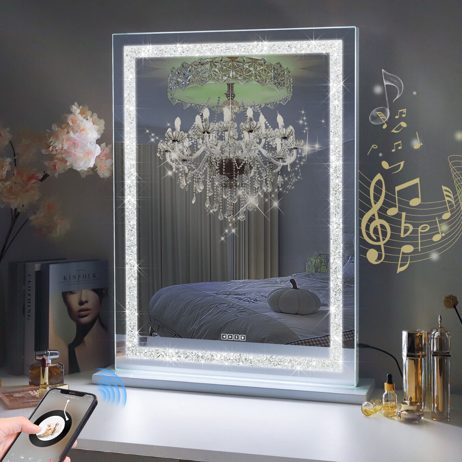 crystal-vanity-mirror-80cm-led-bluetooth-magnifying