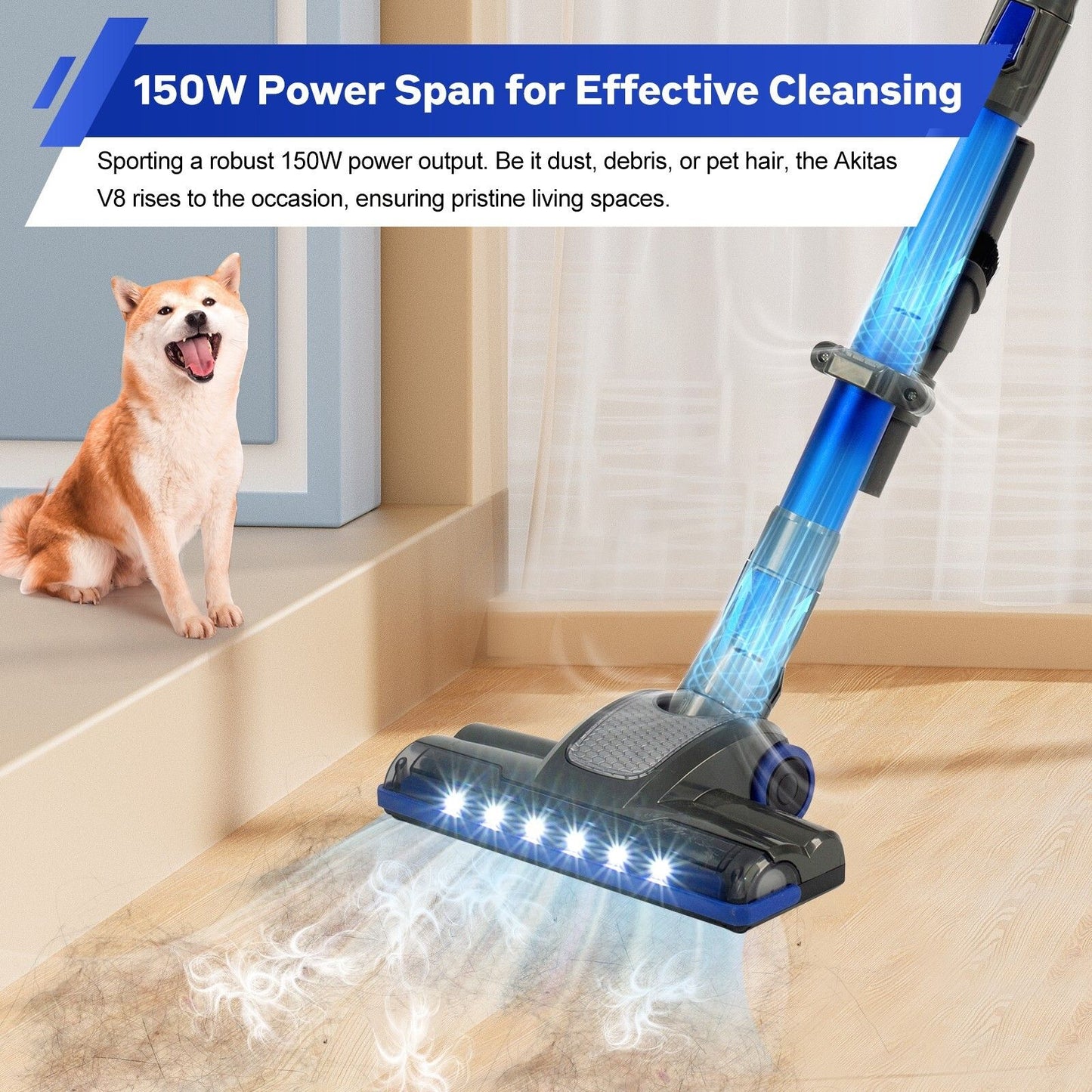 v8-150w-handheld-stick-vacuum-cleaner-40-min-runtime-led