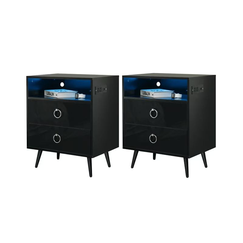 amelia-modern-led-bedside-table-with-usb-and-power-socket-black-x-2 www.mallsonline.com.au