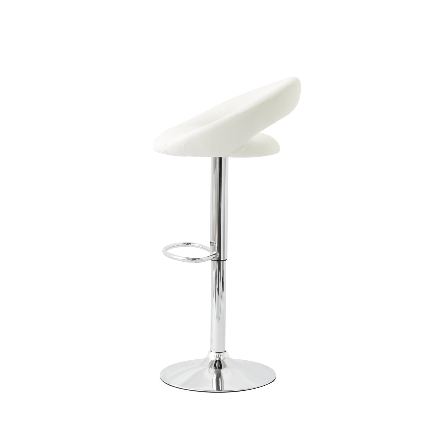 2-curve-leather-barstools-white-w-adjustable-height-78-99cm at www.mallsonline.com.au