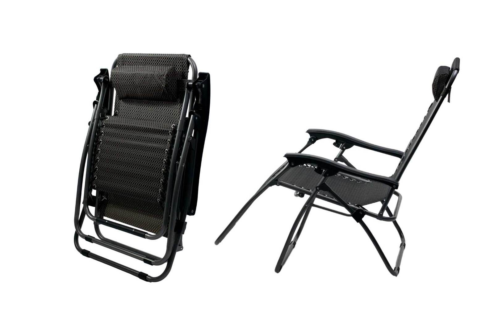 2-pcs-zero-gravity-folding-reclining-chair-black