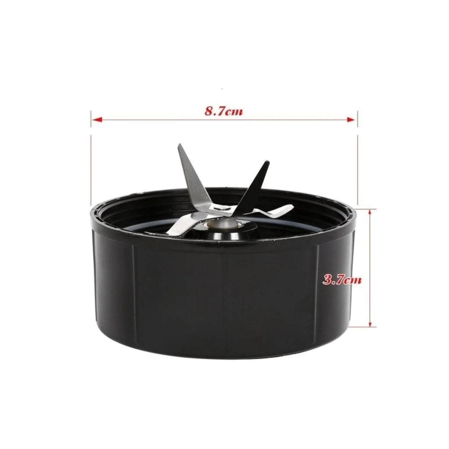 Kitchee 500ml Tall Cup Replacement + Extractor Cross Blade for Magic Bullet