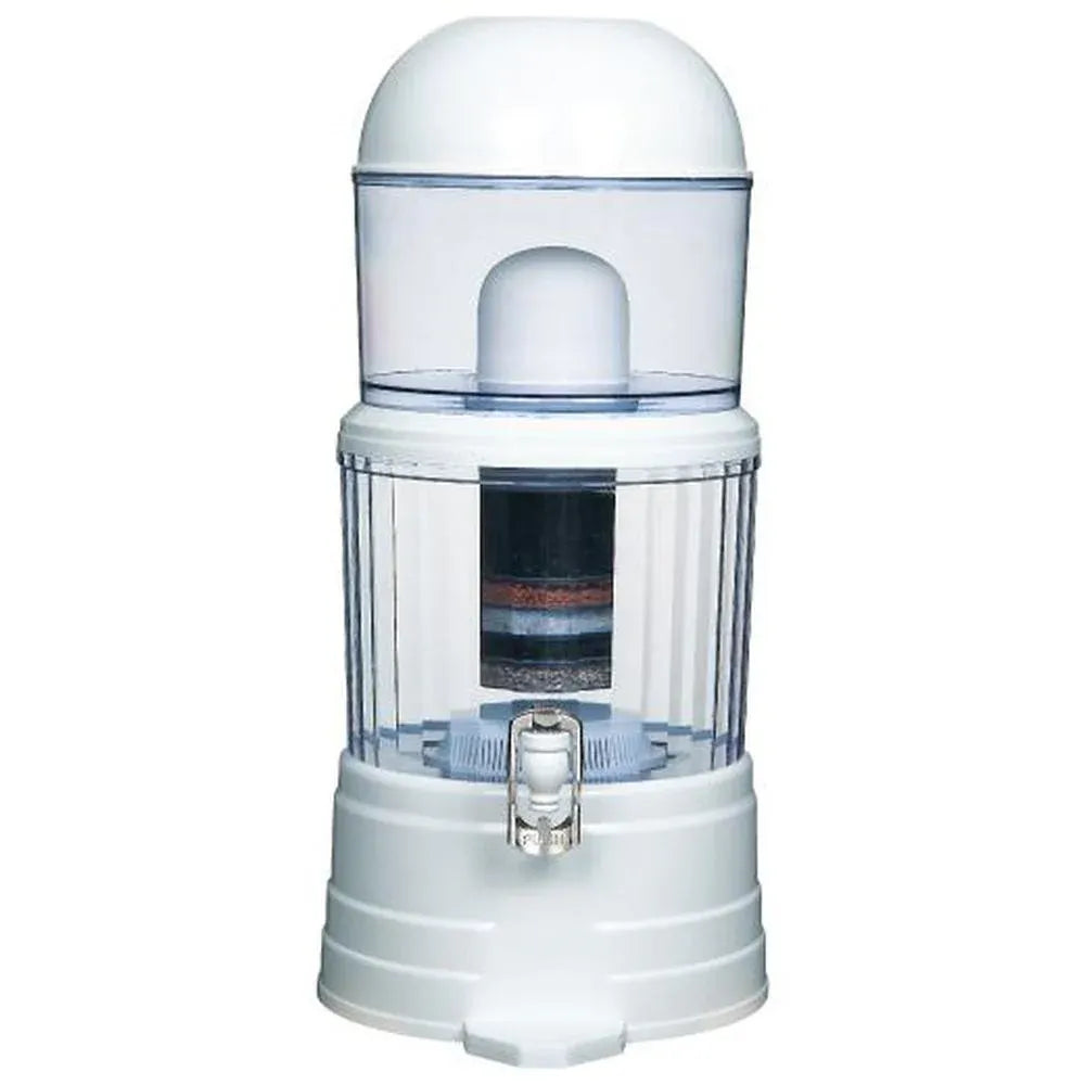 Orku 14L Benchtop Water Filter - 8 Stage Mineral Gravity Filtration System
