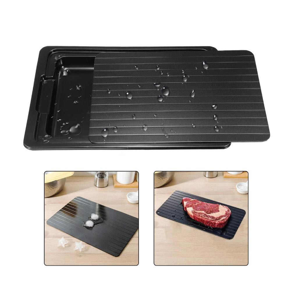 fast-defrosting-meat-tray-fda-approved-medium-miracle-aluminium-thawing-plate at www.mallsonline.com.au