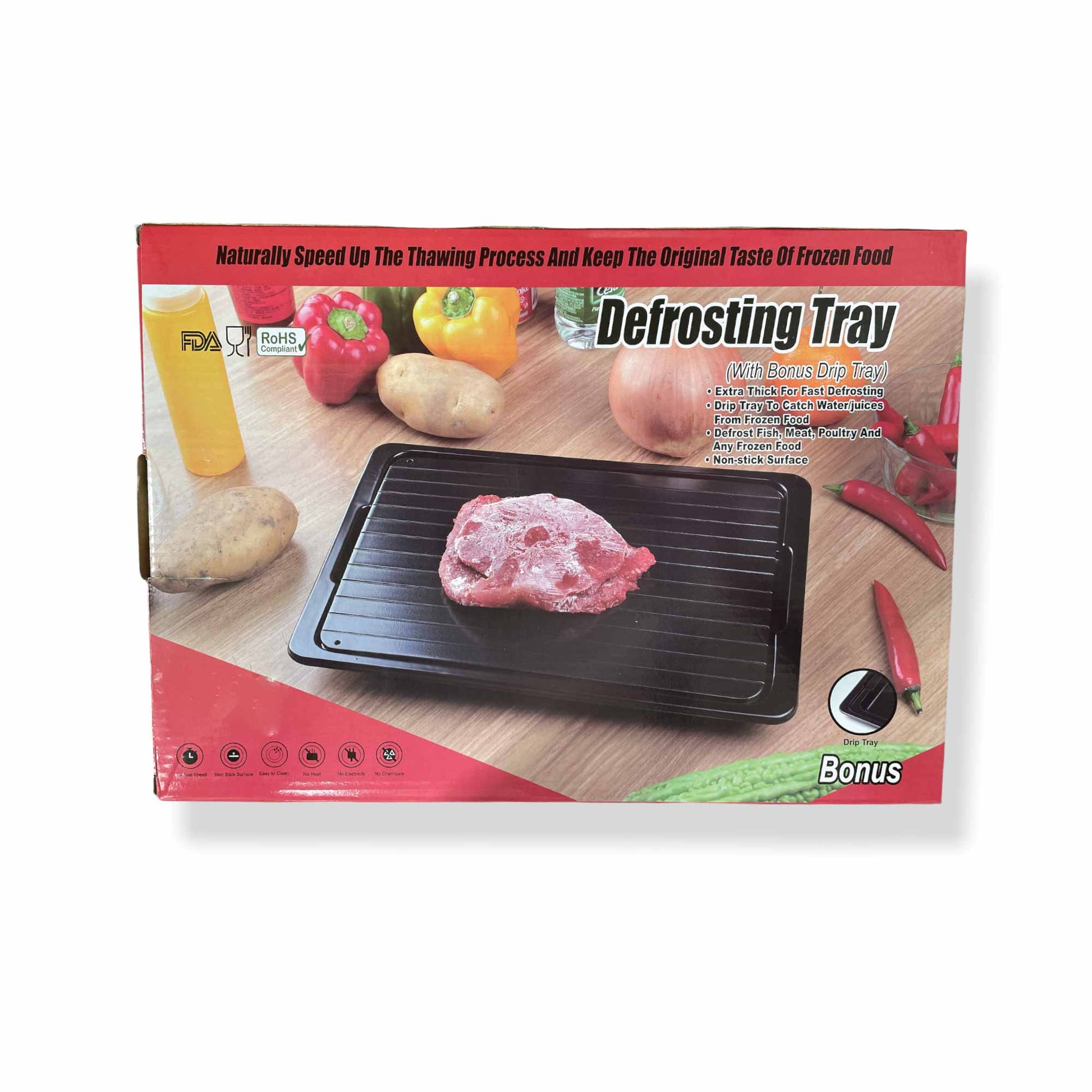 fast-defrosting-meat-tray-fda-approved-medium-miracle-aluminium-thawing-plate at www.mallsonline.com.au