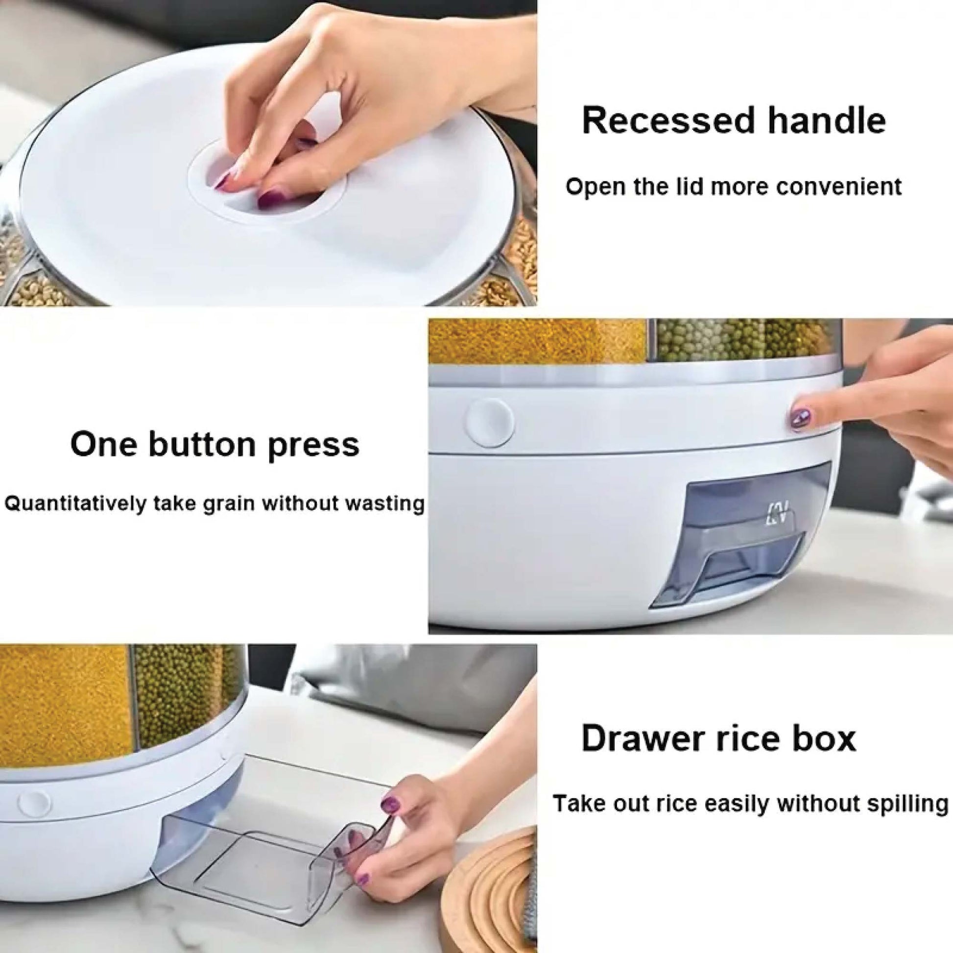 6-grid-rotating-food-grain-dispenser-3-6l-compartment-storage-container