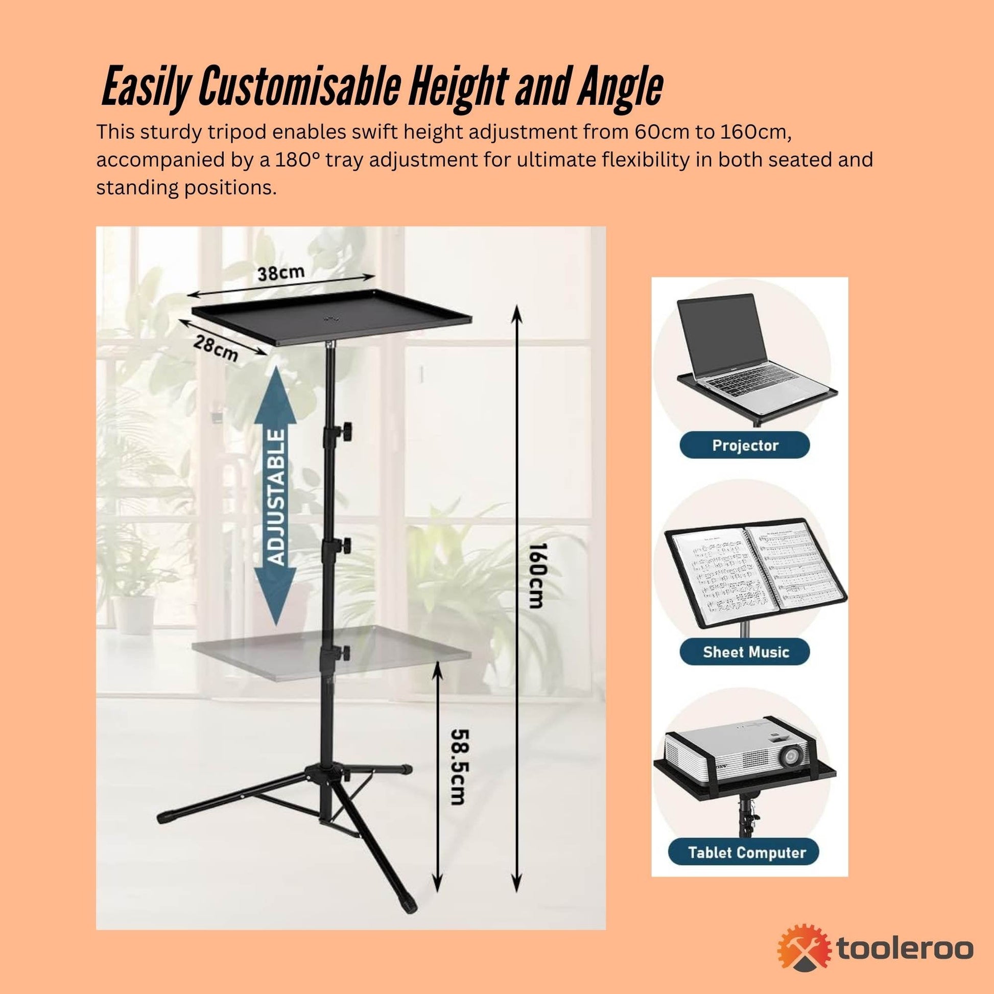 laptop-stand-tripod-adjustable-height-projector-holder-with-phone-mount