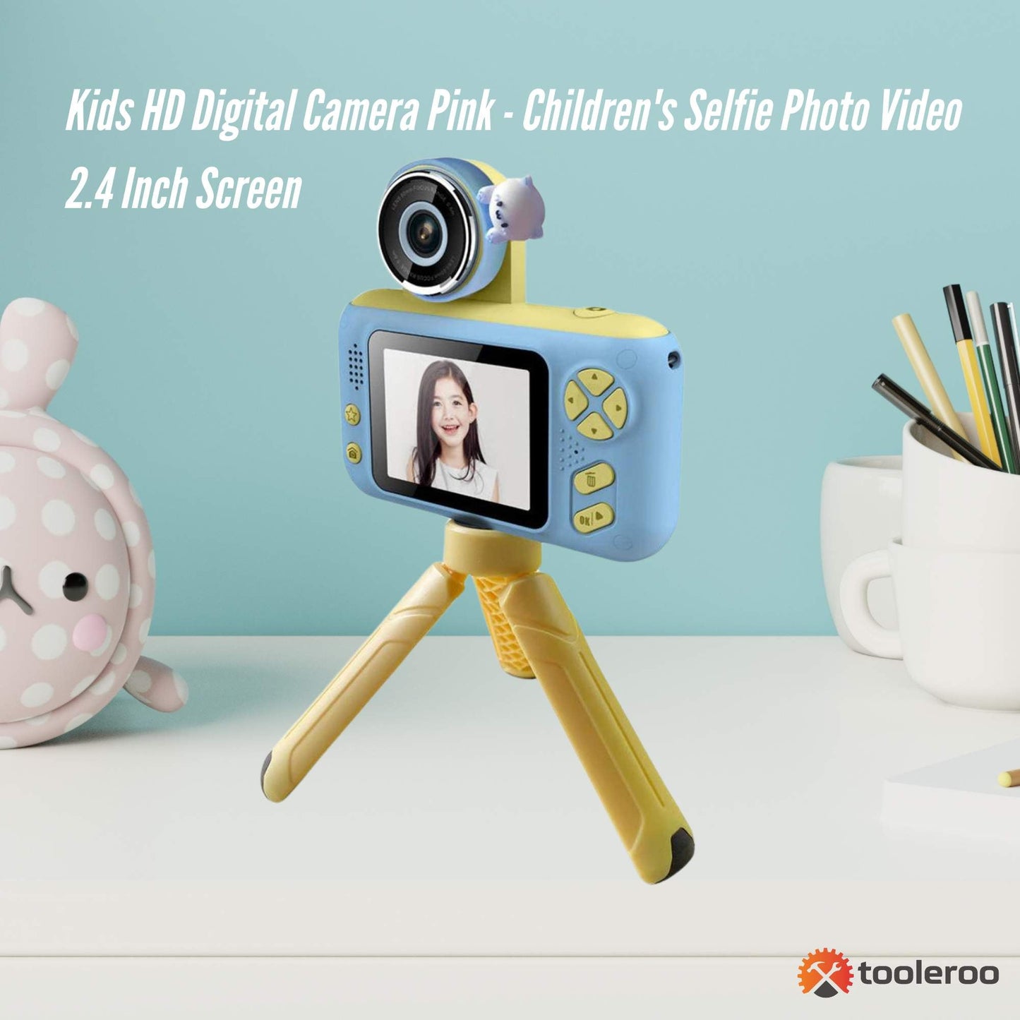 kids-hd-digital-camera-blue-childrens-selfie-photo-video-2-4-inch-screen www.mallsonline.com.au