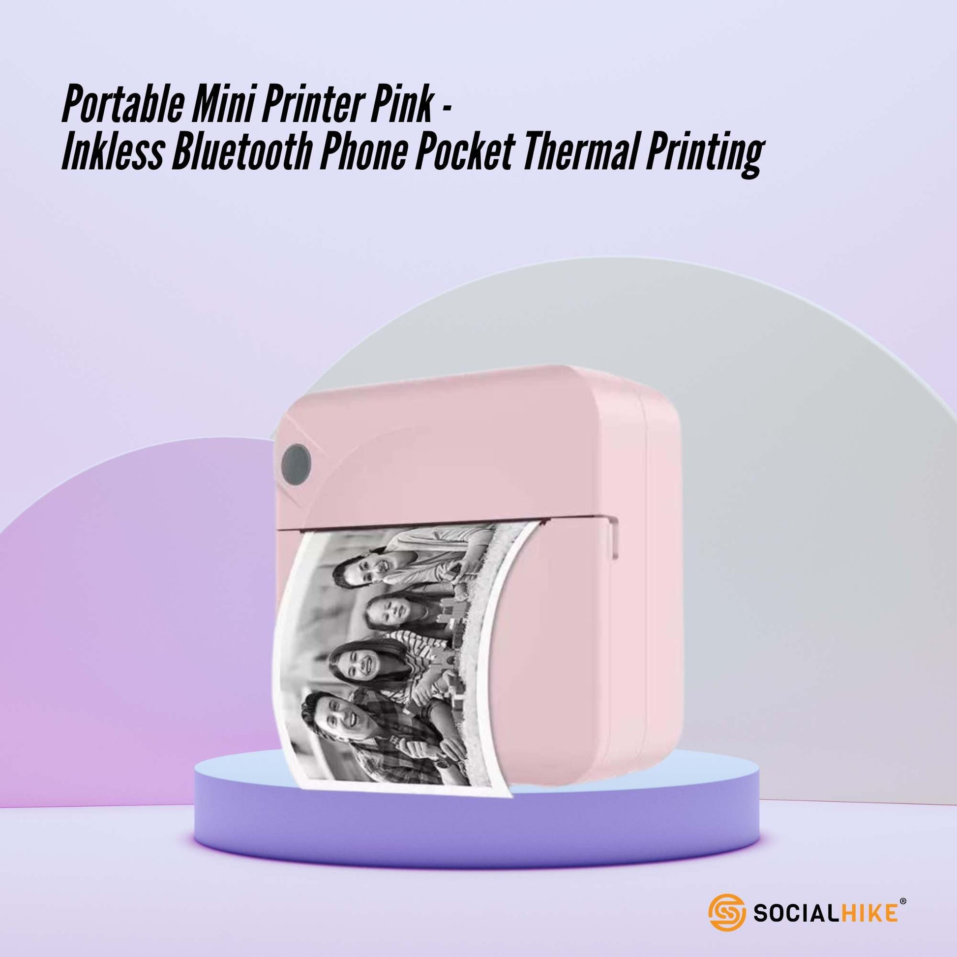 portable-mini-printer-pink-inkless-bluetooth-phone-pocket-thermal-printing www.mallsonline.com.au