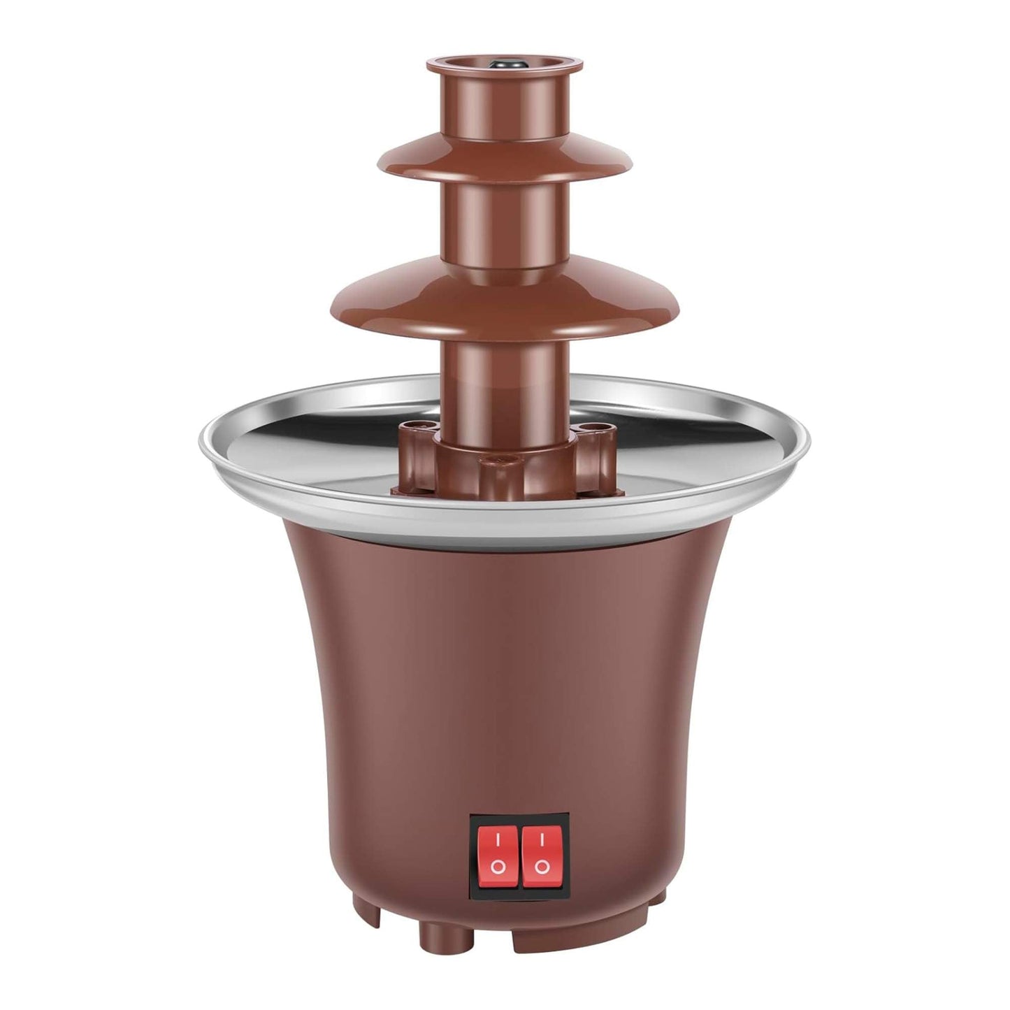 kitchee-3-tier-mini-chocolate-fountain-fondue-electric-machine www.mallsonline.com.au