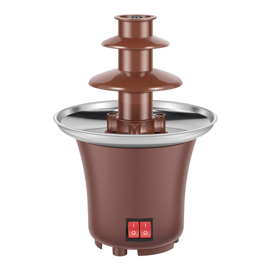 kitchee-3-tier-mini-chocolate-fountain-fondue-electric-machine www.mallsonline.com.au