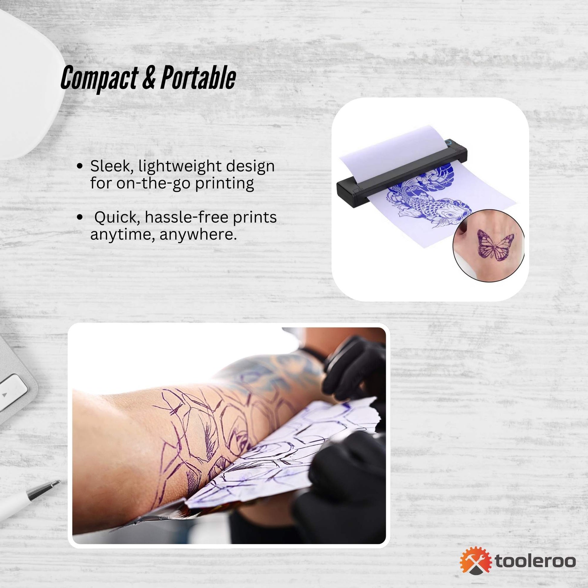tooleroo-portable-a4-thermal-printer-black-tattoo-stencil-paper-wireless www.mallsonline.com.au