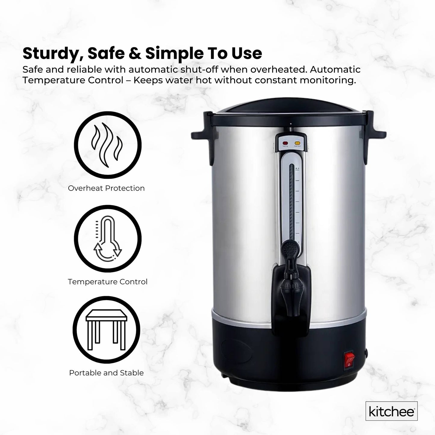 kitchee-15l-electric-water-boiler-stainless-steel-commercial-hot-liquid-urn