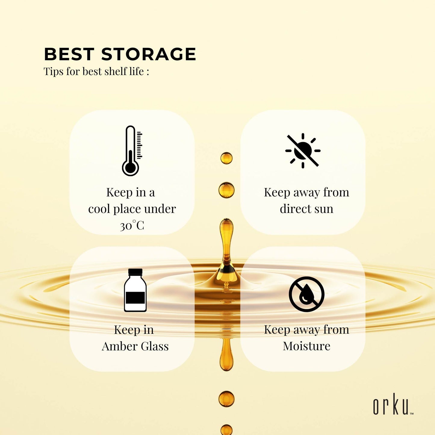 Orku 100ml Organic Pumpkin Seed Oil â€“ Virgin Cold Pressed Unrefined Cosmetic Gr.