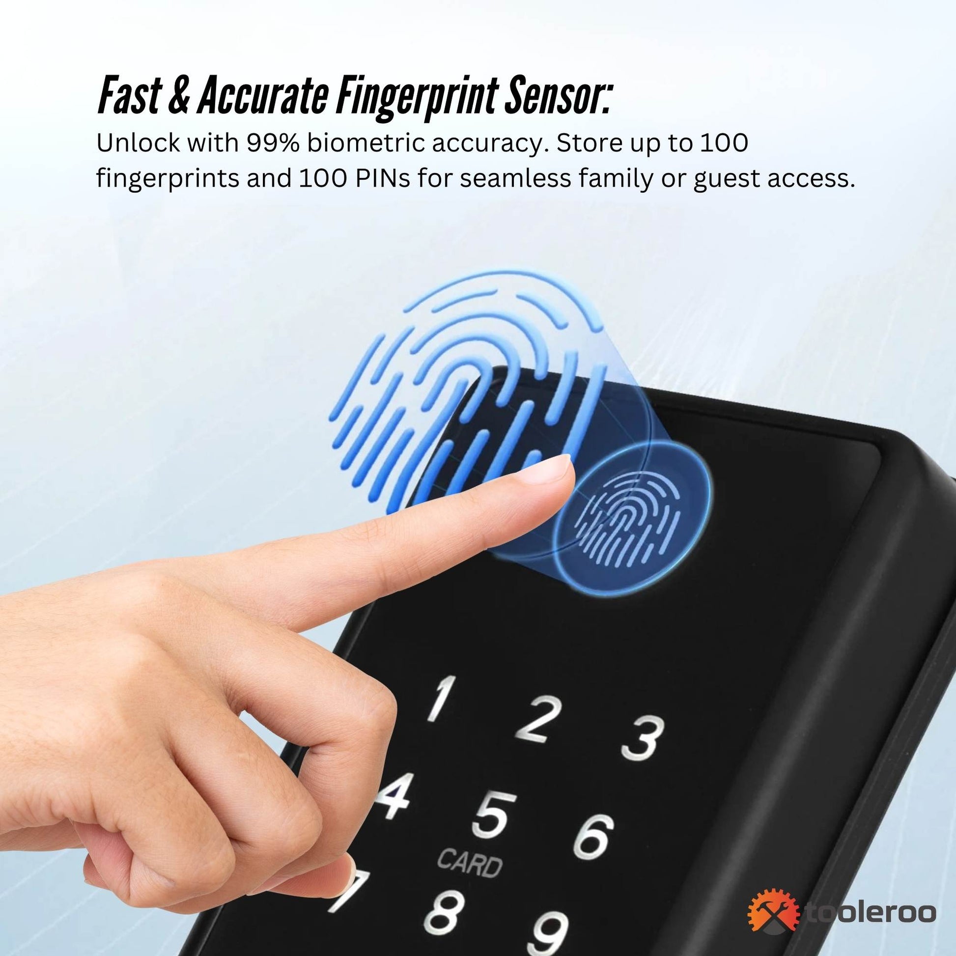 tooleroo-digital-smart-door-lock-keypad-5-in-1-home-entry-security-system www.mallsonline.com.au