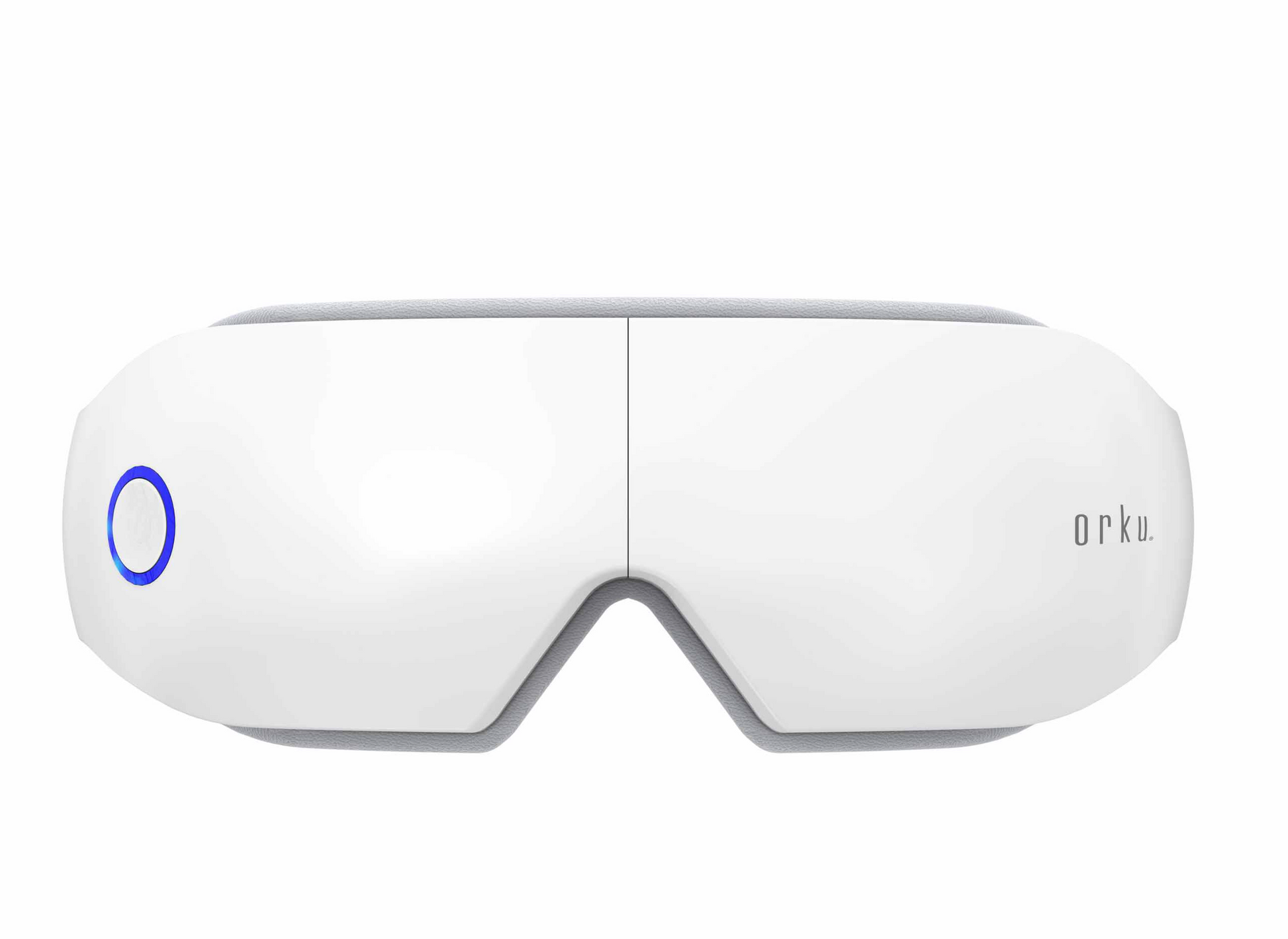 Orku Rechargeable Eye Massager Vibration Heat Pressure Therapy with Bluetooth