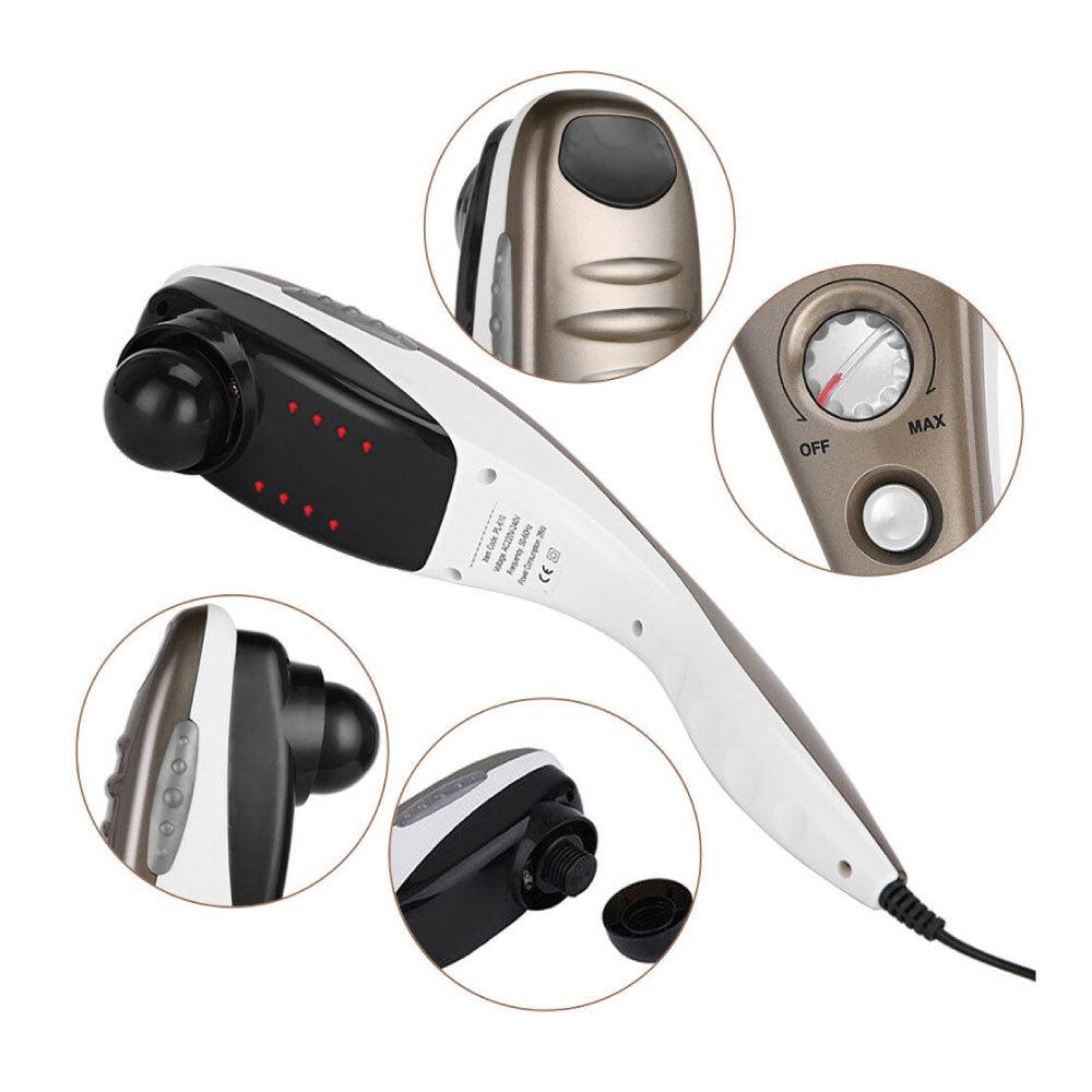 full-body-handheld-massager-machine-champagne-6-massage-heads-neck-shoulder at www.mallsonline.com.au