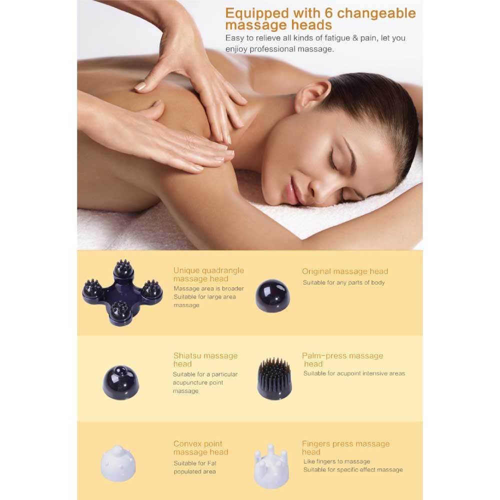 full-body-handheld-massager-machine-champagne-6-massage-heads-neck-shoulder at www.mallsonline.com.au