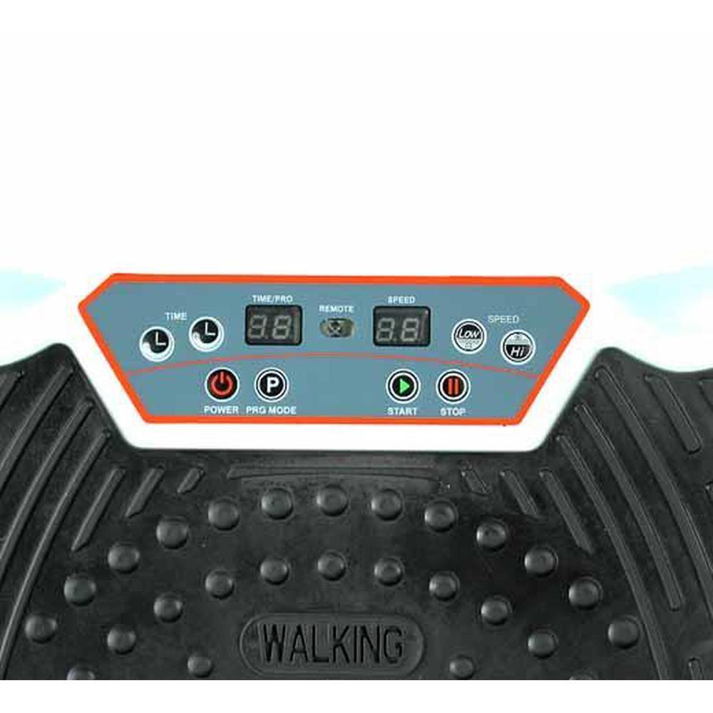 black-vibration-machine-platform-exercise-vibrating-plate-whole-body-workout at www.mallsonline.com.au