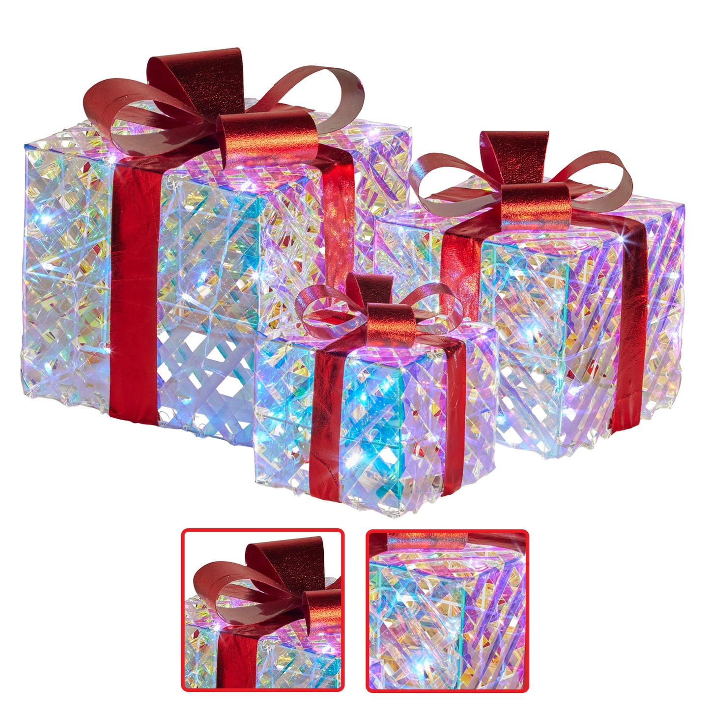 christabelle-set-of-3-christmas-gift-boxes-with-lights-clear-shimmer-with-red-bows