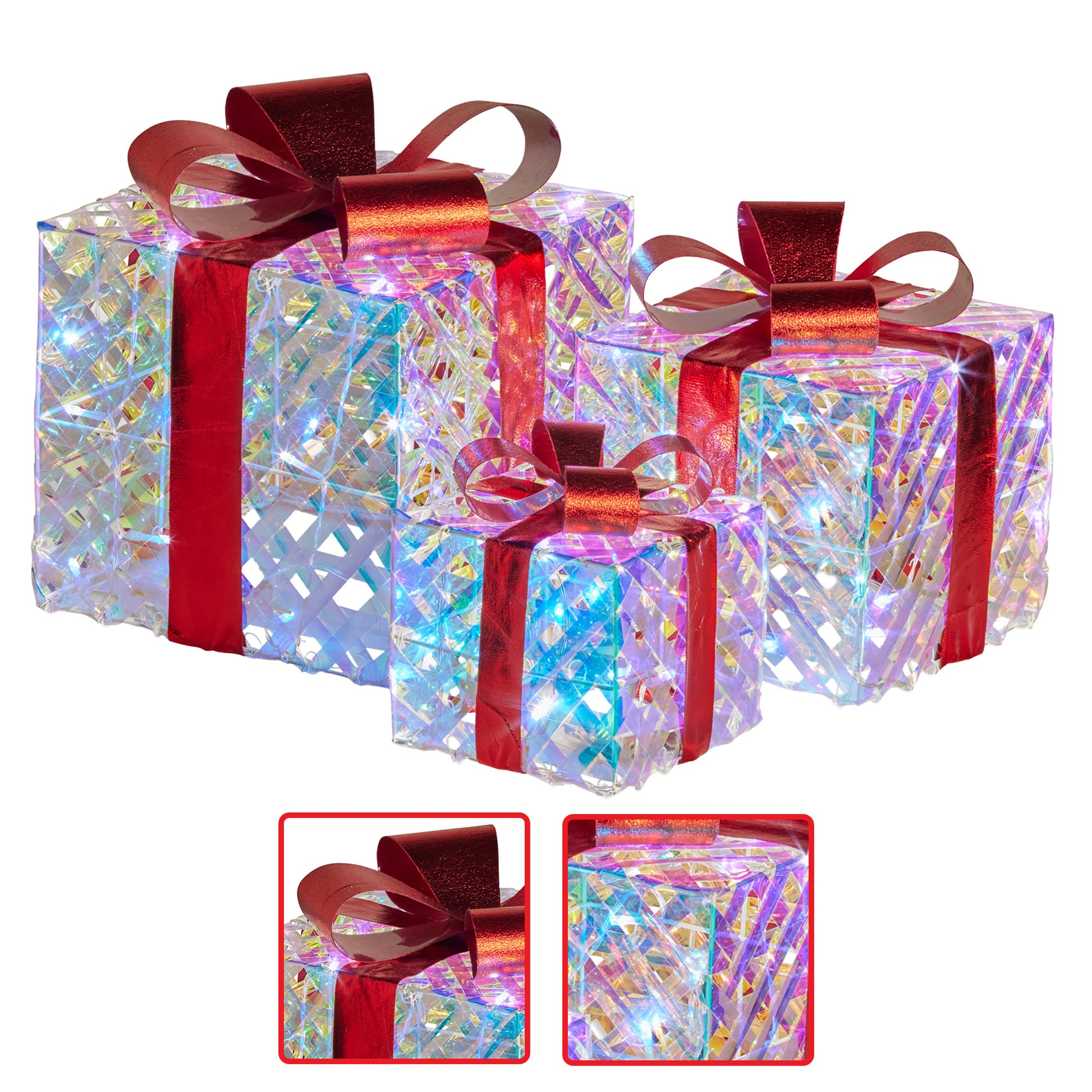 christabelle-set-of-3-christmas-gift-boxes-with-lights-clear-shimmer-with-red-bows