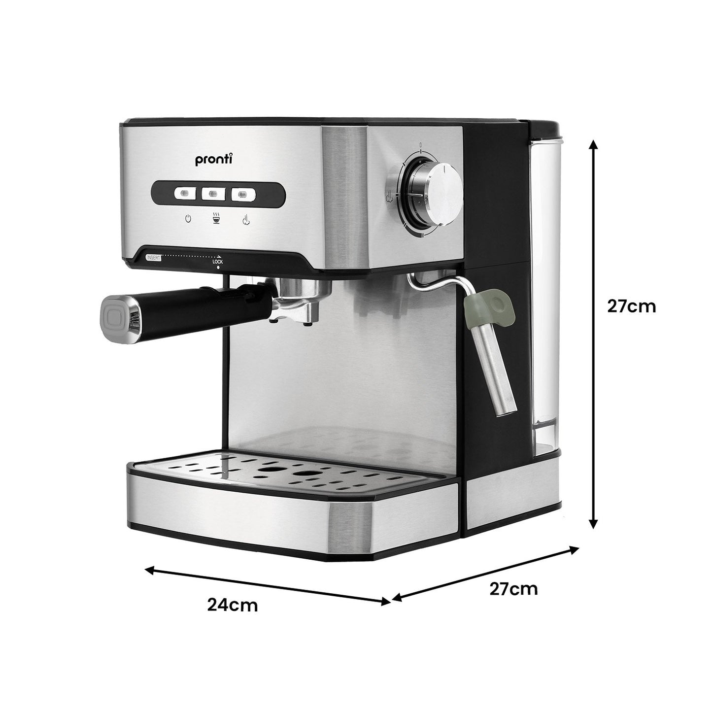 pronti-1-6l-automatic-coffee-espresso-machine-with-steam-frother