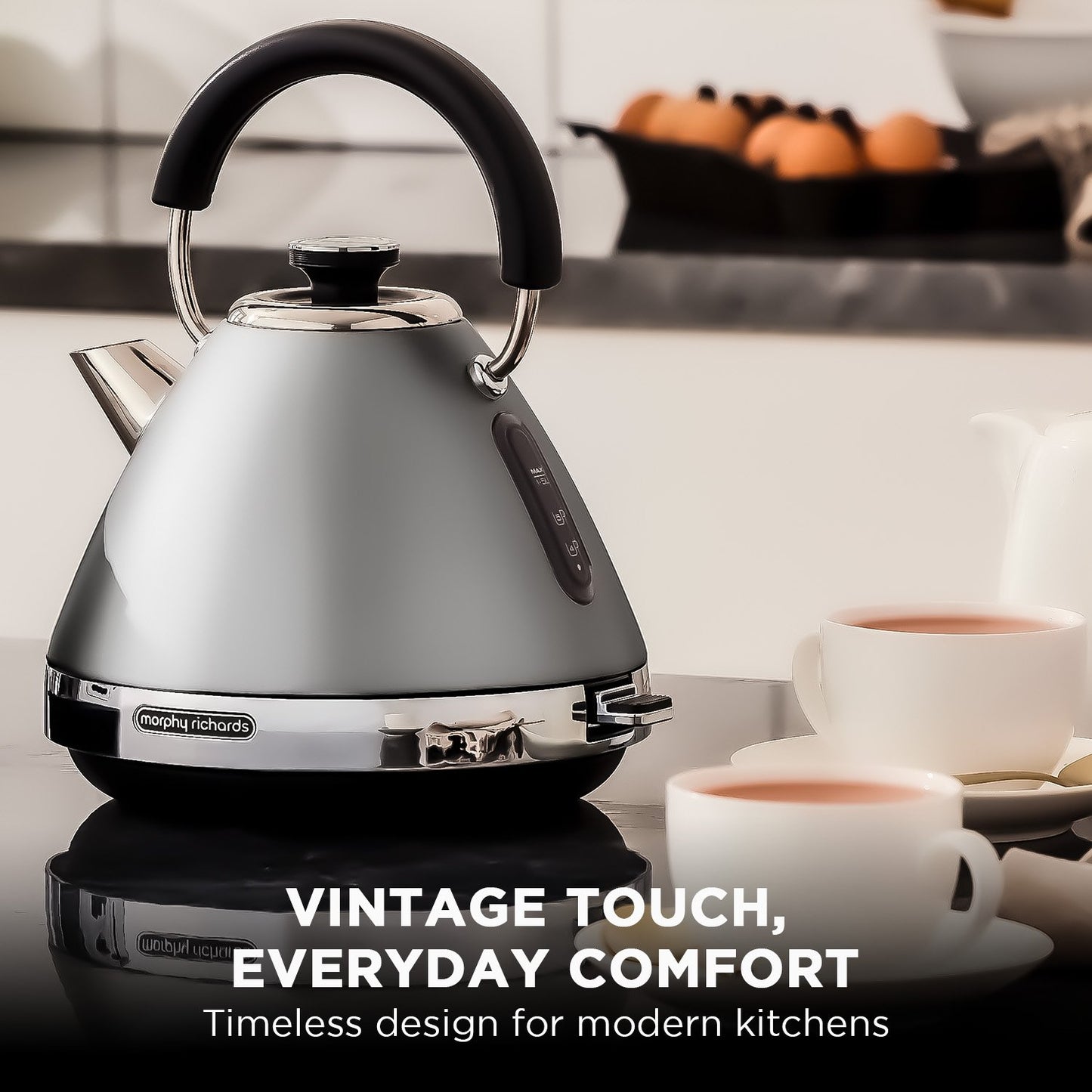 morphy-richards-1-5l-venture-collection-pyramid-kettle-in-steel-grey