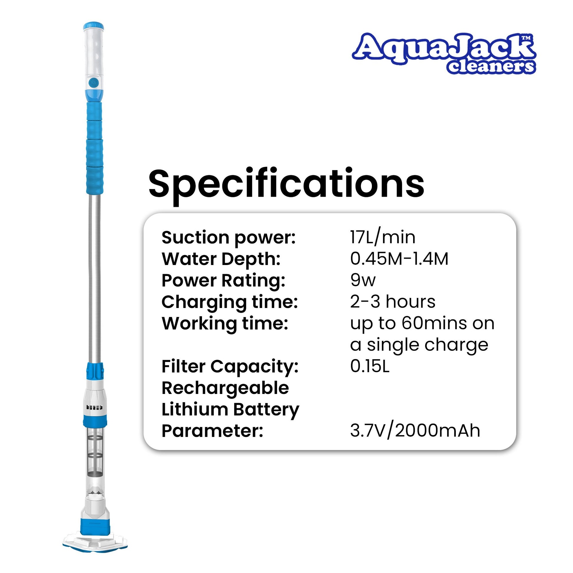 aquajack-127-portable-rechargeable-spa-and-pool-vacuum-cleaner