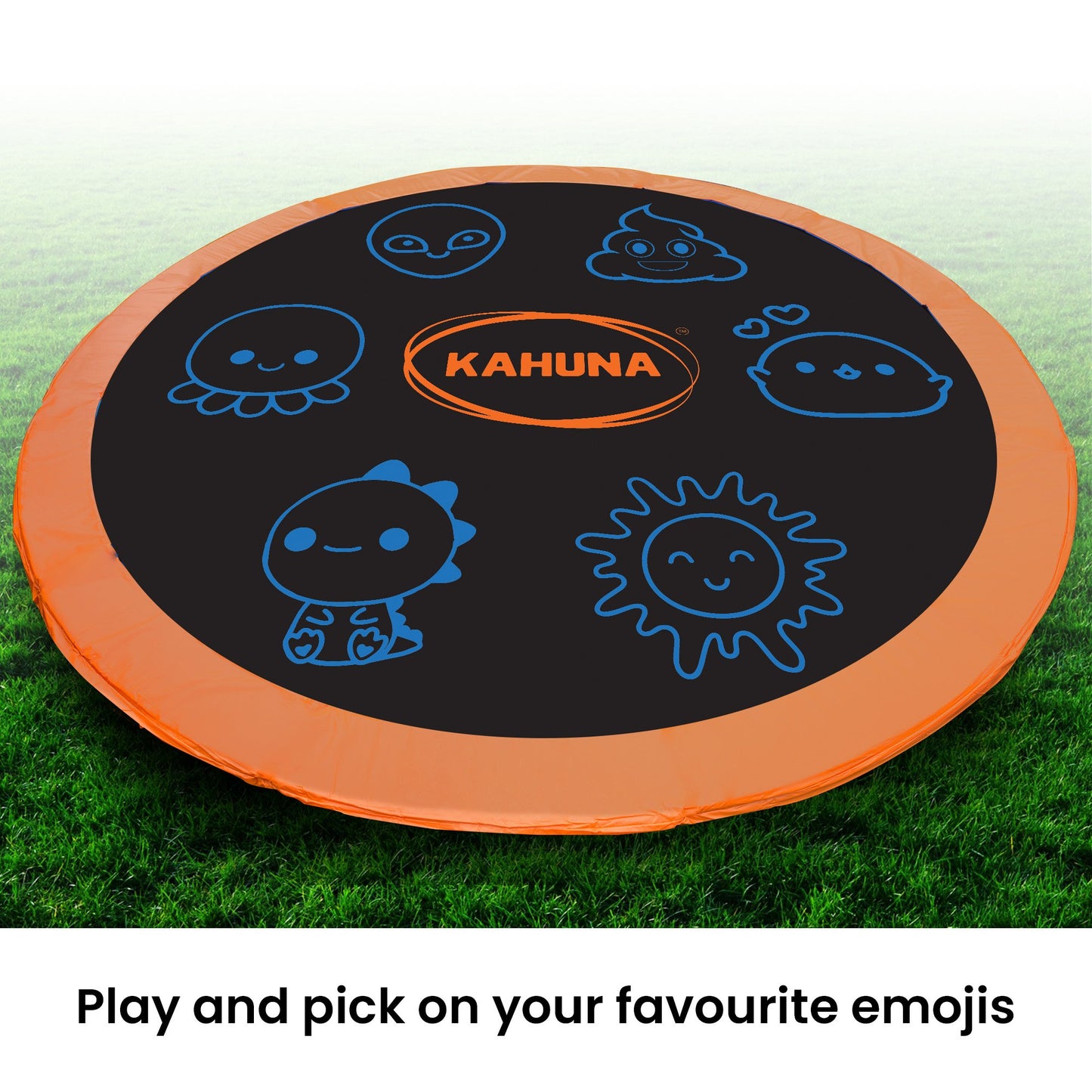 Kahuna 8ft Replacement Trampoline Jumping Mat - Emoji
