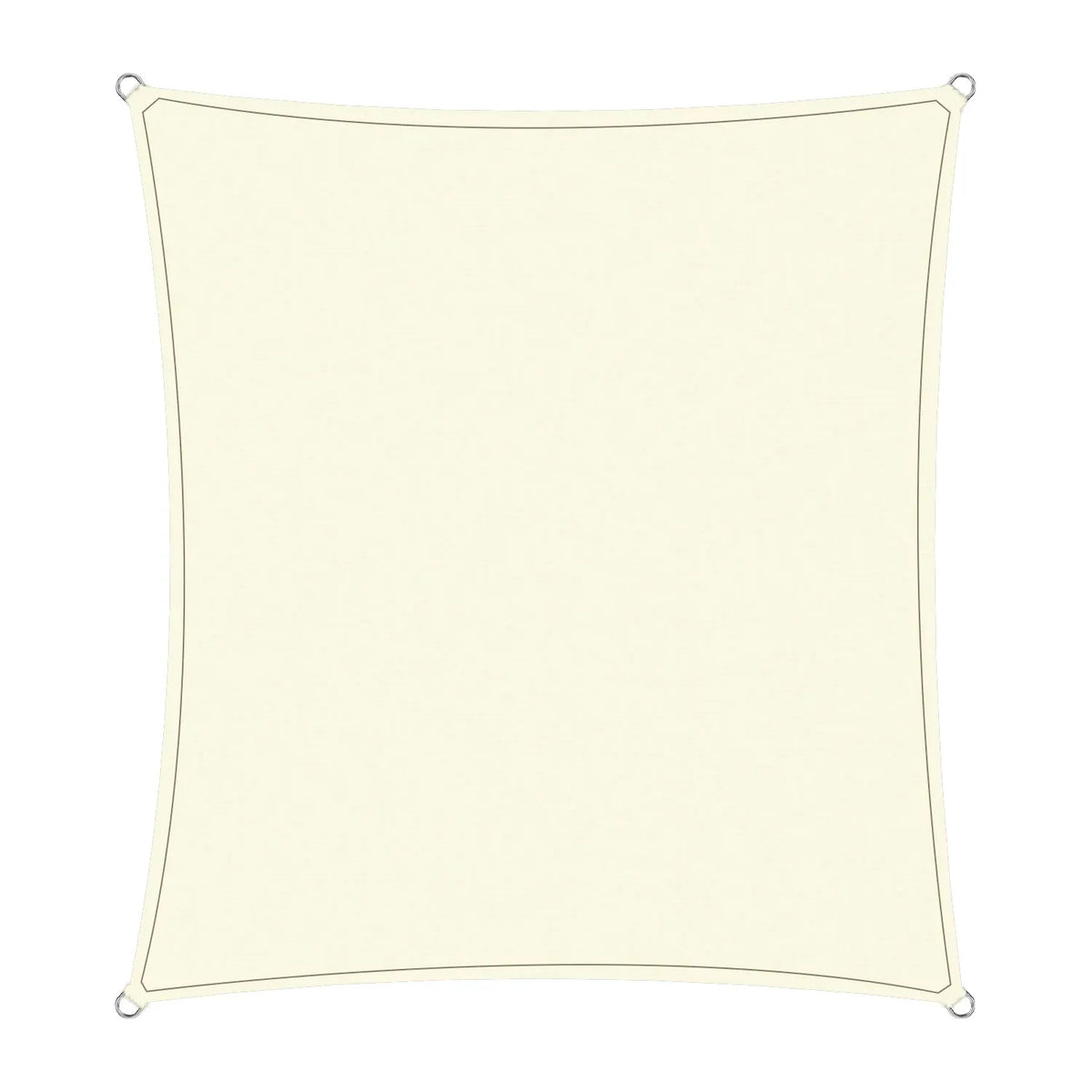 Wallaroo Waterproof 2m X 4m Outdoor Sun Shade Sail Canopy Rectangle