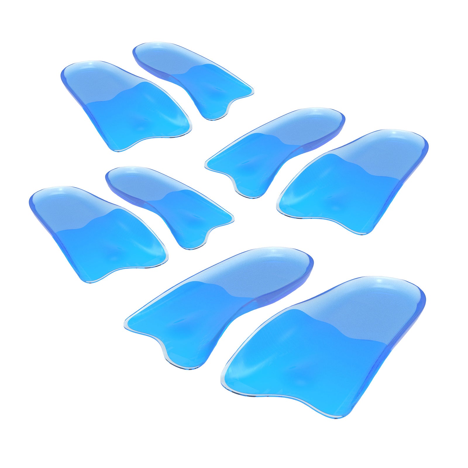 bibal-insole-4x-pair-m-size-gel-half-insoles-shoe-inserts-arch-support-foot-pad