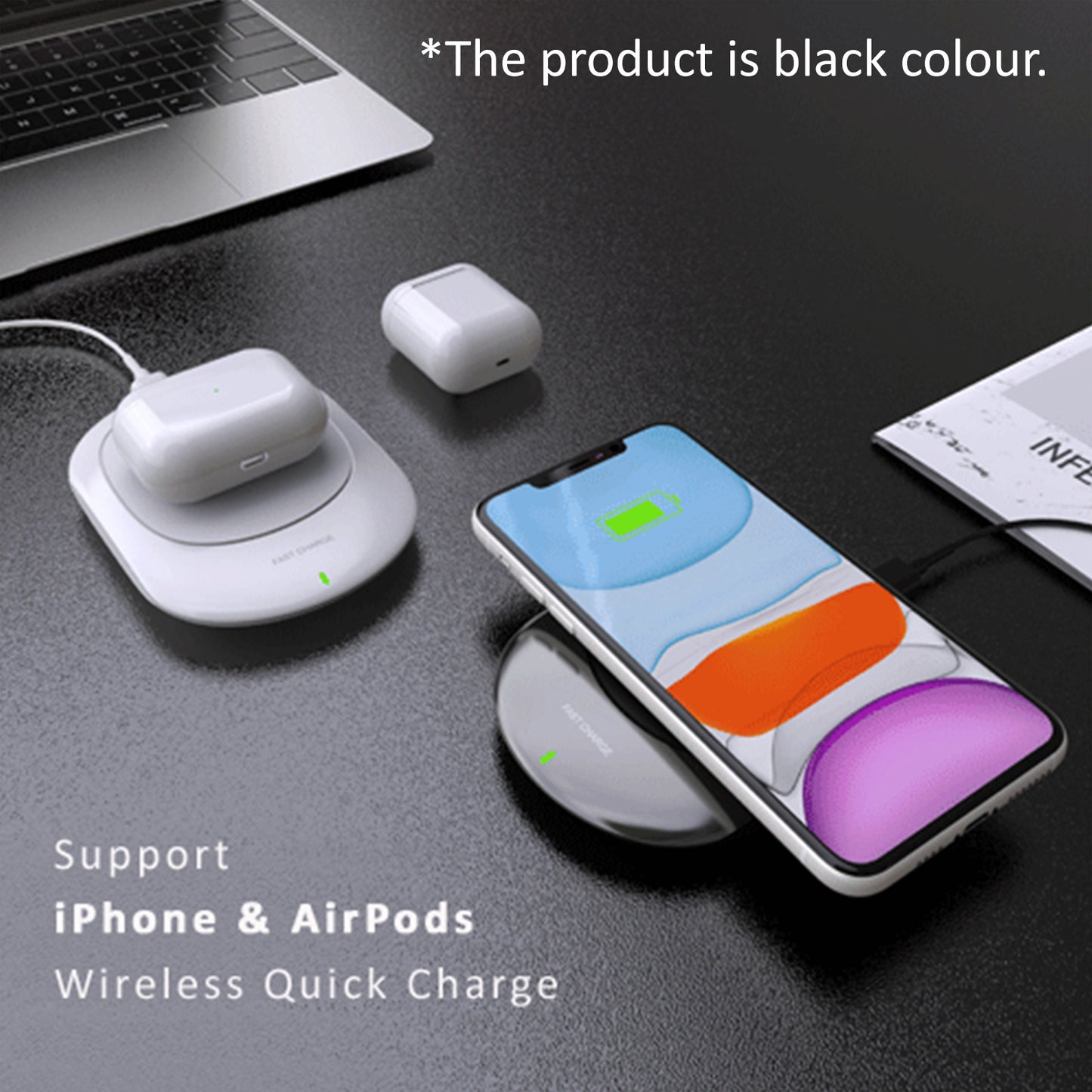 2x-sansai-wireless-charging-pad at www.mallsonline.com.au