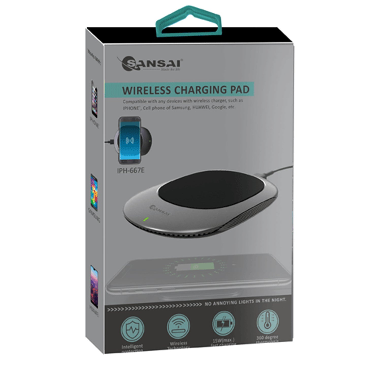 2x-sansai-wireless-charging-pad at www.mallsonline.com.au