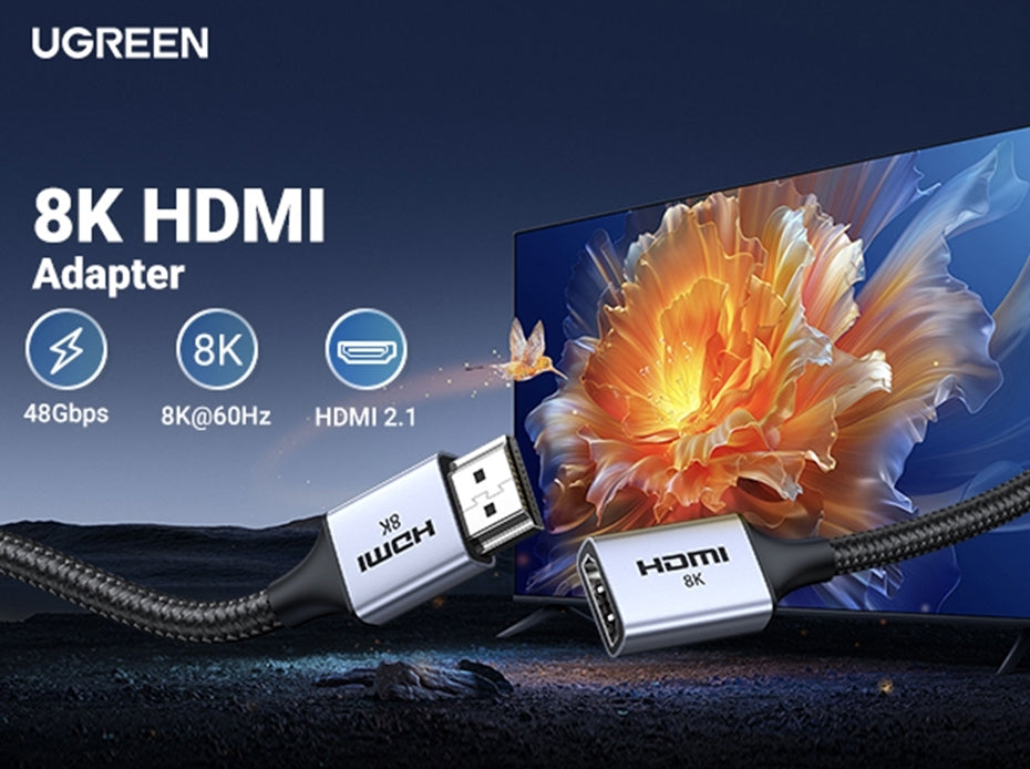 ugreen-15518-8k-hdmi-extension-cable-15cm at www.mallsonline.com.au